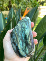 Load image into Gallery viewer, Labradorite (Raw, Half Polished) (Medium)
