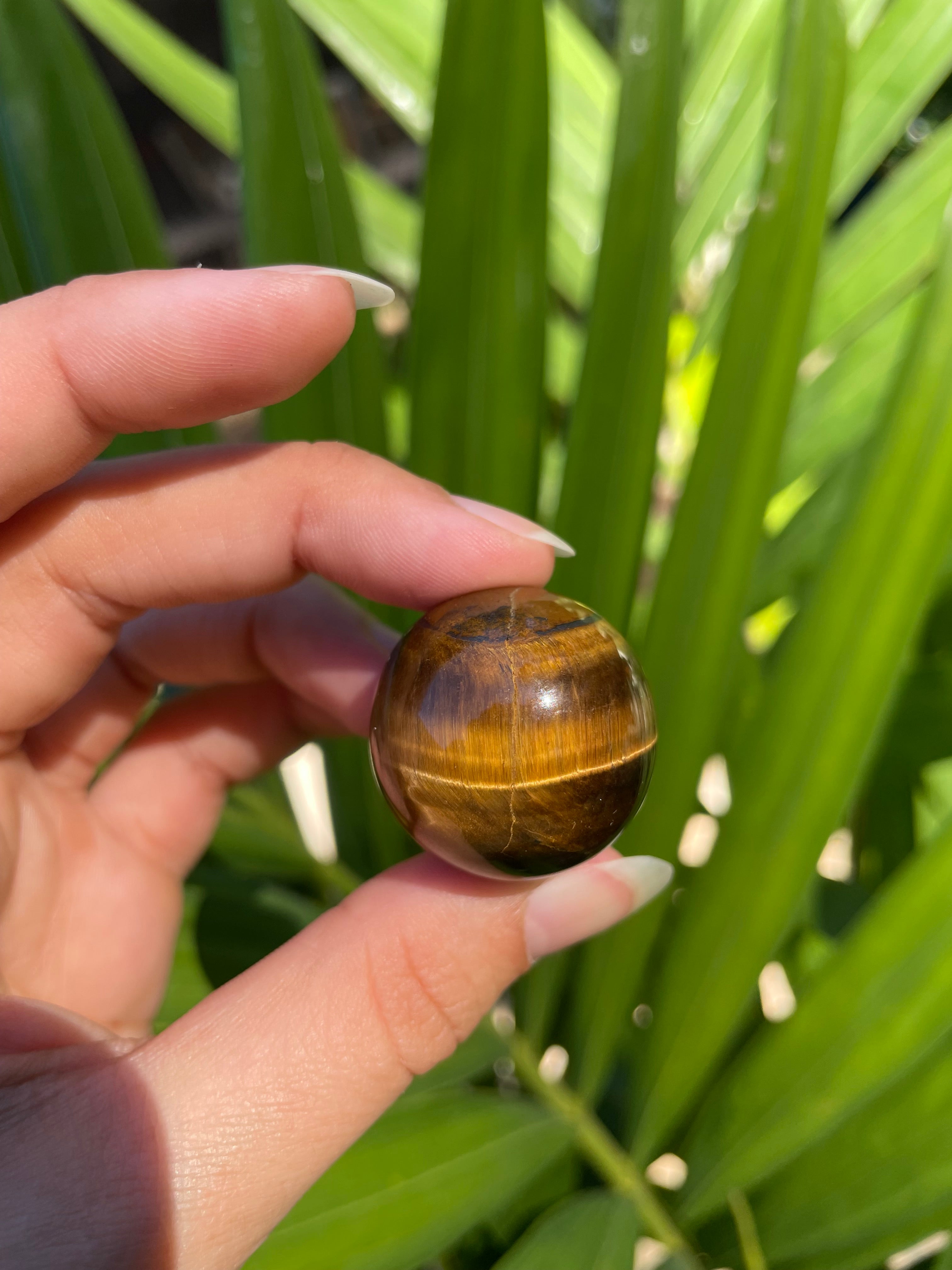 Tiger's Eye Sphere