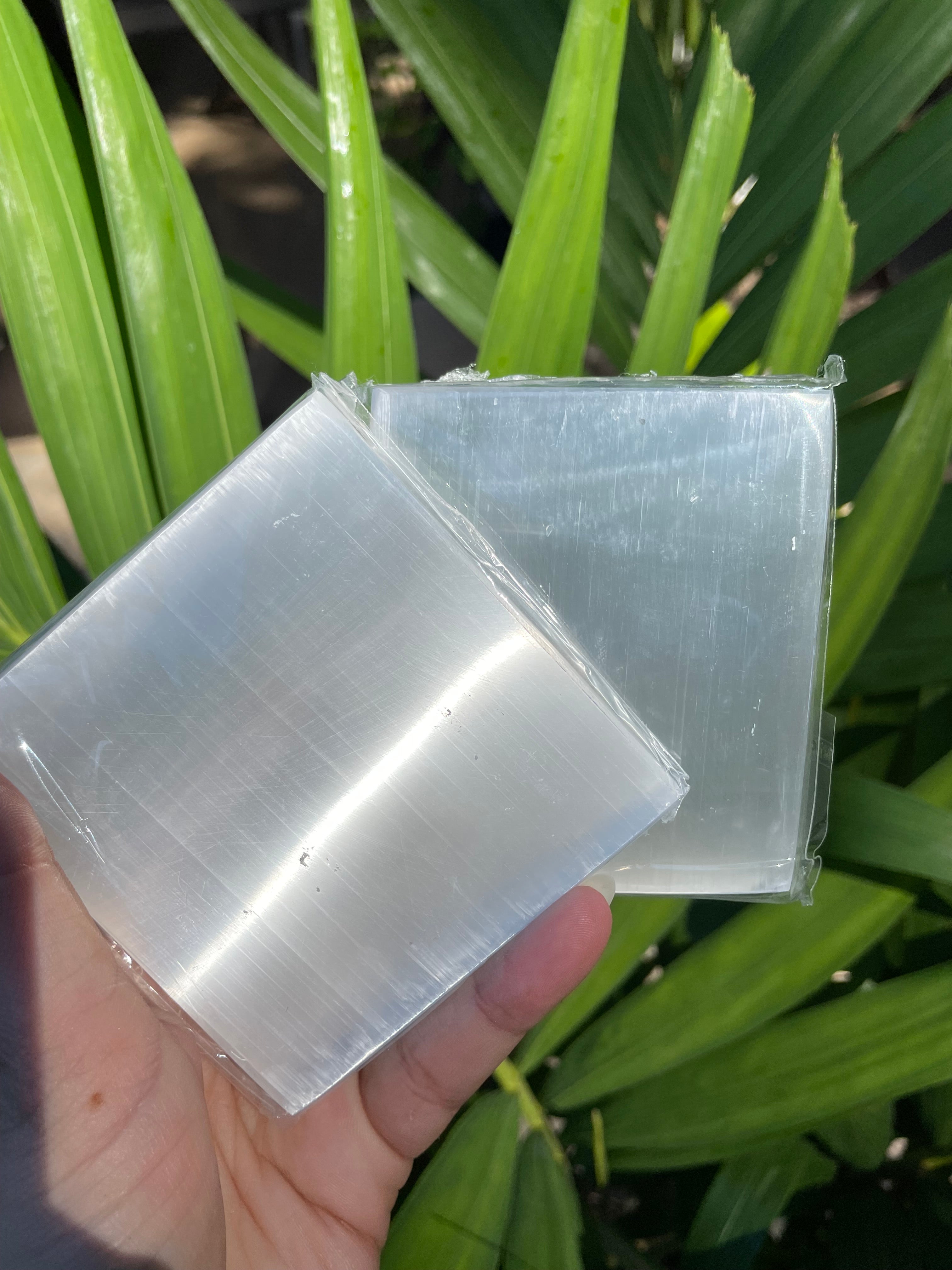 Selenite Satin Spar Charging Plate (Round/Square)